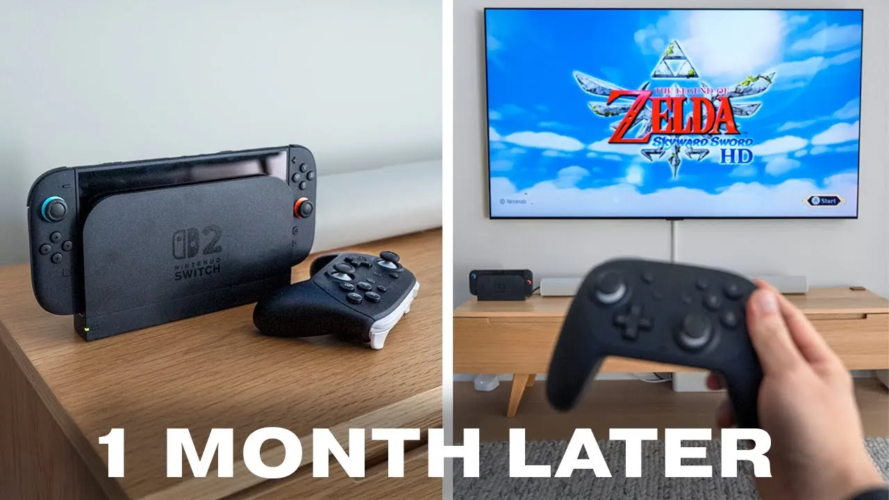 Redesigned Joy-Con 2 controllers with ergonomic improvements