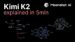 Kimi K2 AI model with one trillion parameters and sparse architecture