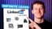 A professional crafting a personalized LinkedIn outreach message