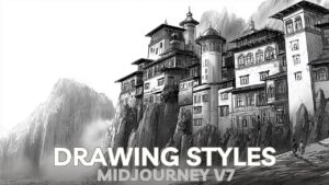 Overview of Midjourney v7’s 25 unique drawing styles for digital artists