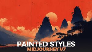 A guide to MidJourney v7’s 25 painterly style references for digital art