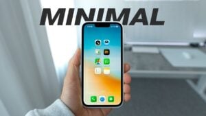Minimalist iPhone setup using iOS 26 features for a distraction-free experience