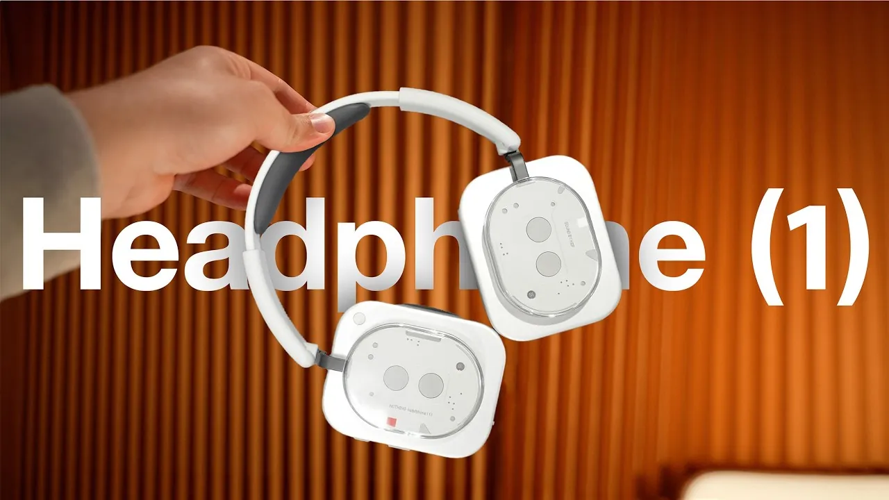 Nothing Headphone (1) highlighting advanced noise cancellation features