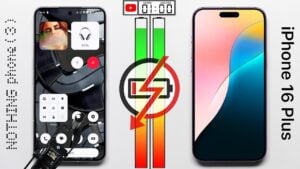 Nothing Phone 3 battery capacity comparison between Indian and global variants