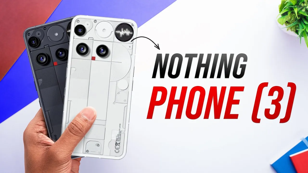 Glyph matrix features on the Nothing Phone (3) for productivity and alerts