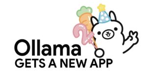 Ollama Turbo Update showcasing a sleek AI interface