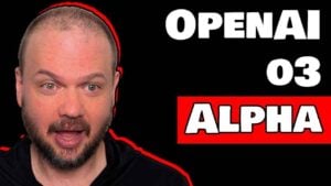 OpenAI 03 Alpha model transforming software development with AI