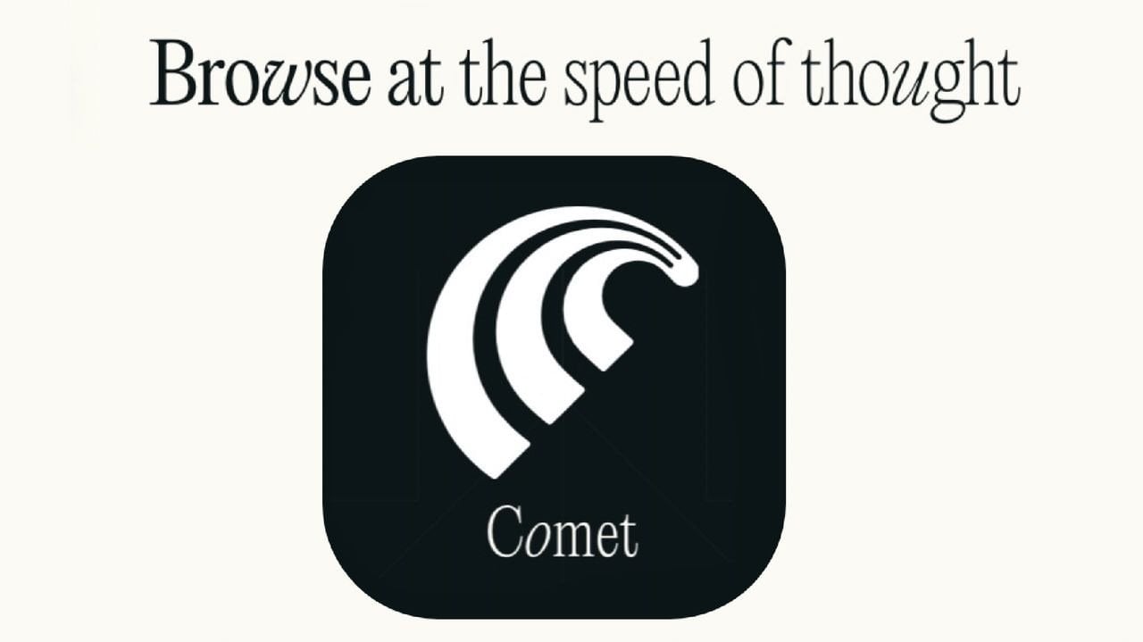 Perplexity AI Comet Browser Interface