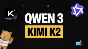Comparison of Qwen 3 and Kimi K2 AI models highlighting their unique strengths