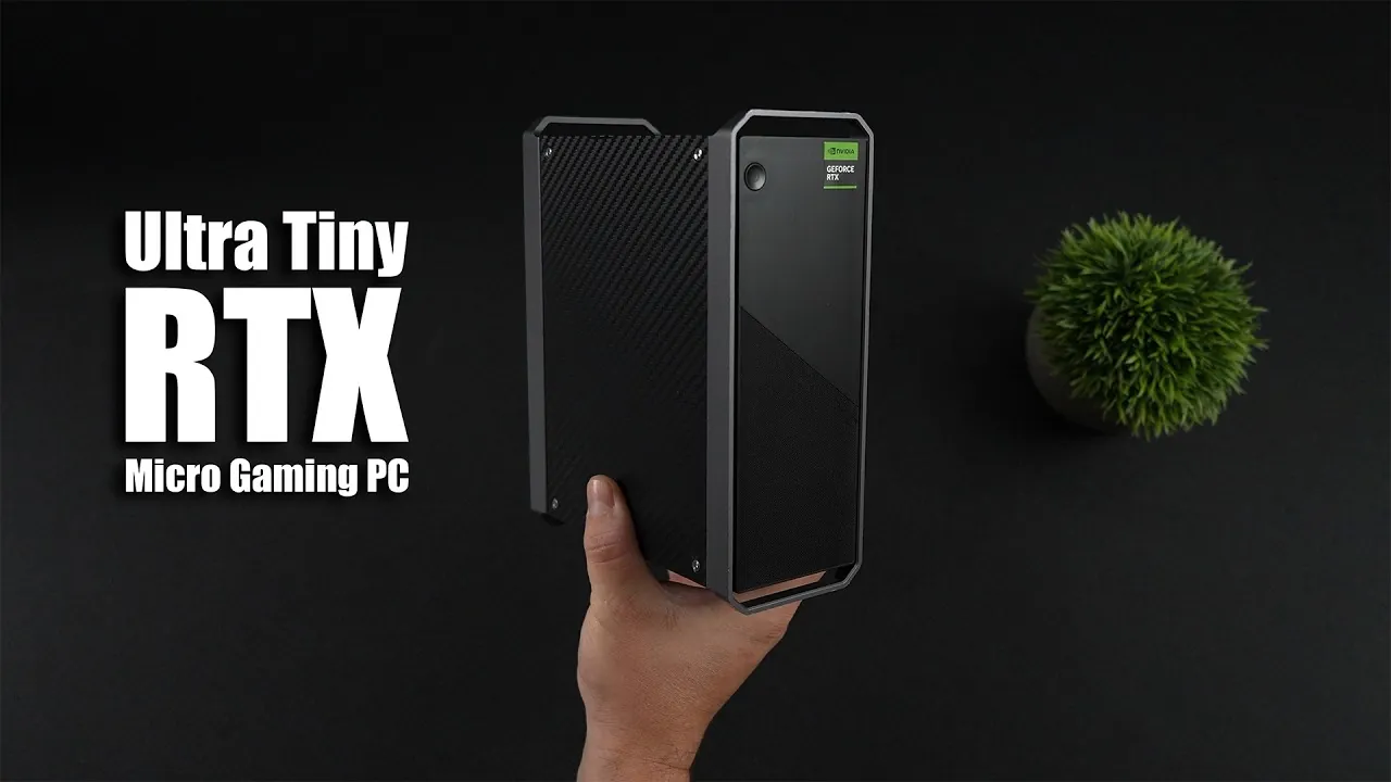 RTX-powered micro gaming PC showcasing high-performance capabilities