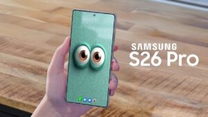 Samsung Galaxy S26 Pro showcasing its sleek and modern design