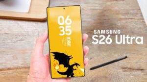 Samsung Galaxy S26 Ultra showcasing advanced camera upgrades