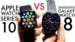 Samsung Galaxy Watch 8 and Apple Watch Series 10 side-by-side comparison