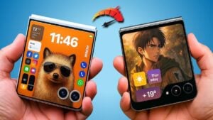 Samsung Galaxy Z Flip 7 compared to Z Flip 6 with upgraded features