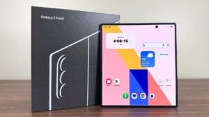 Samsung Galaxy Z Fold 7 showcasing its slim and durable design