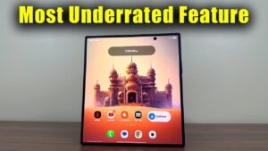 Samsung Galaxy Z Fold 7 showcasing dual-display customization feature