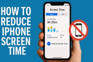 iPhone screen time
