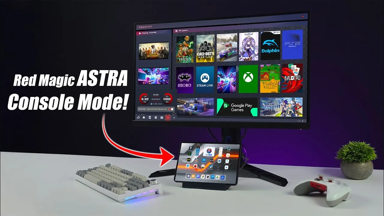 Snapdragon 8 Elite processor powering the Red Magic Astra tablet