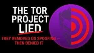 Tor Project controversy over OS spoofing removal sparks user outrage