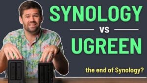 UGREEN and Synology NAS systems side-by-side comparison
