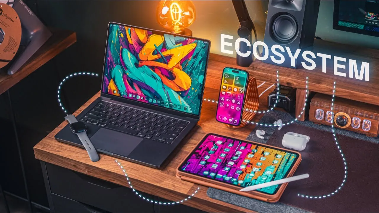 Universal Control feature connecting Apple devices effortlessly