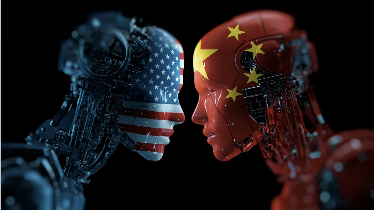 The AI race between the U.S. and China for global dominance