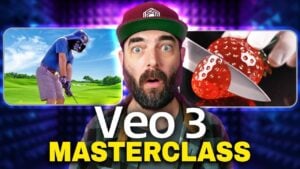Veo 3 AI tool transforming static images into cinematic videos
