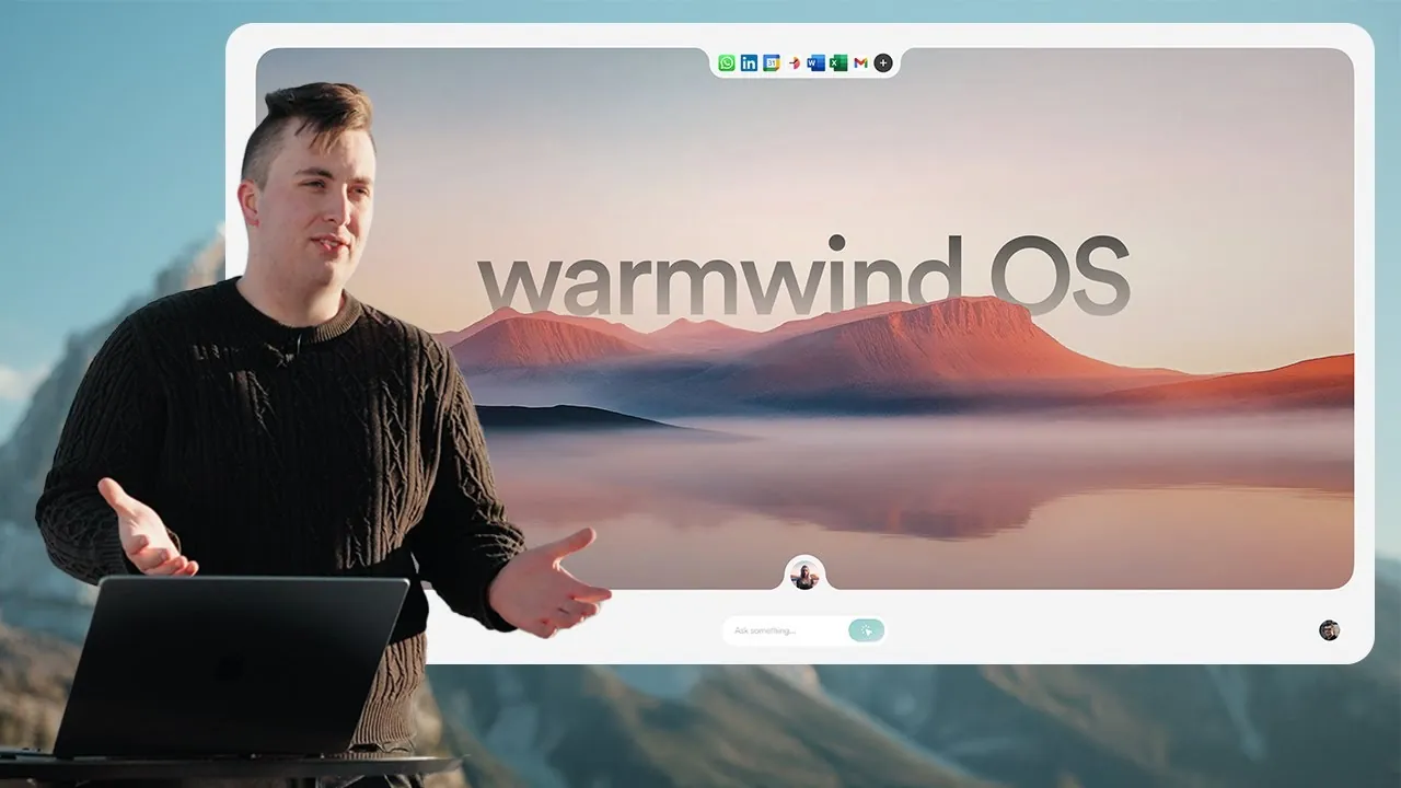 warmwind OS automating repetitive tasks for users
