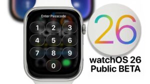 Liquid glass design showcased in watchOS 26 update for Apple Watch