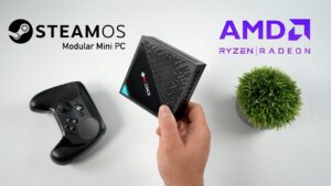 XDO Stacks Mini PC showcasing its compact design and gaming capabilities
