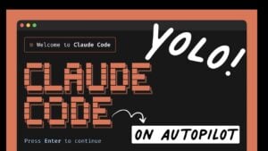 Illustration of YOLO Mode AI automation in action