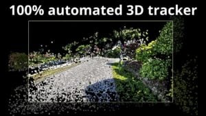 Workflow for creating 3D camera movements using open-source tools
