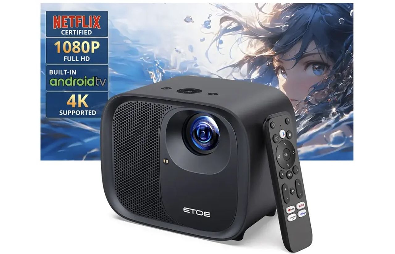 ETOE E3 Pro 4K-Ready Smart Projector