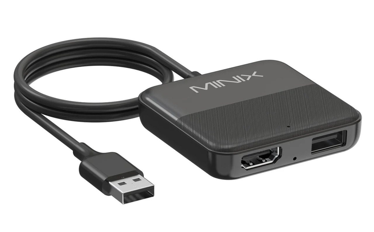 Minix Ca361 Plus 3 -in -1 Media Hub