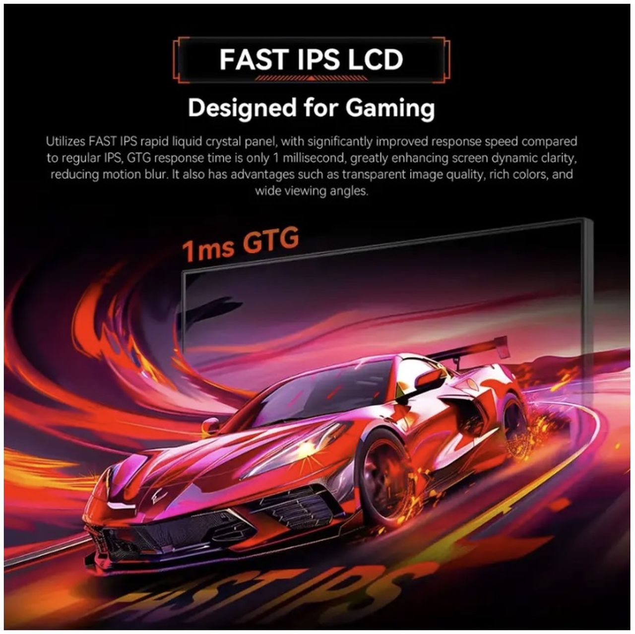 Titan-army p2510s più 24,5 monitor di gioco IPS LCD
