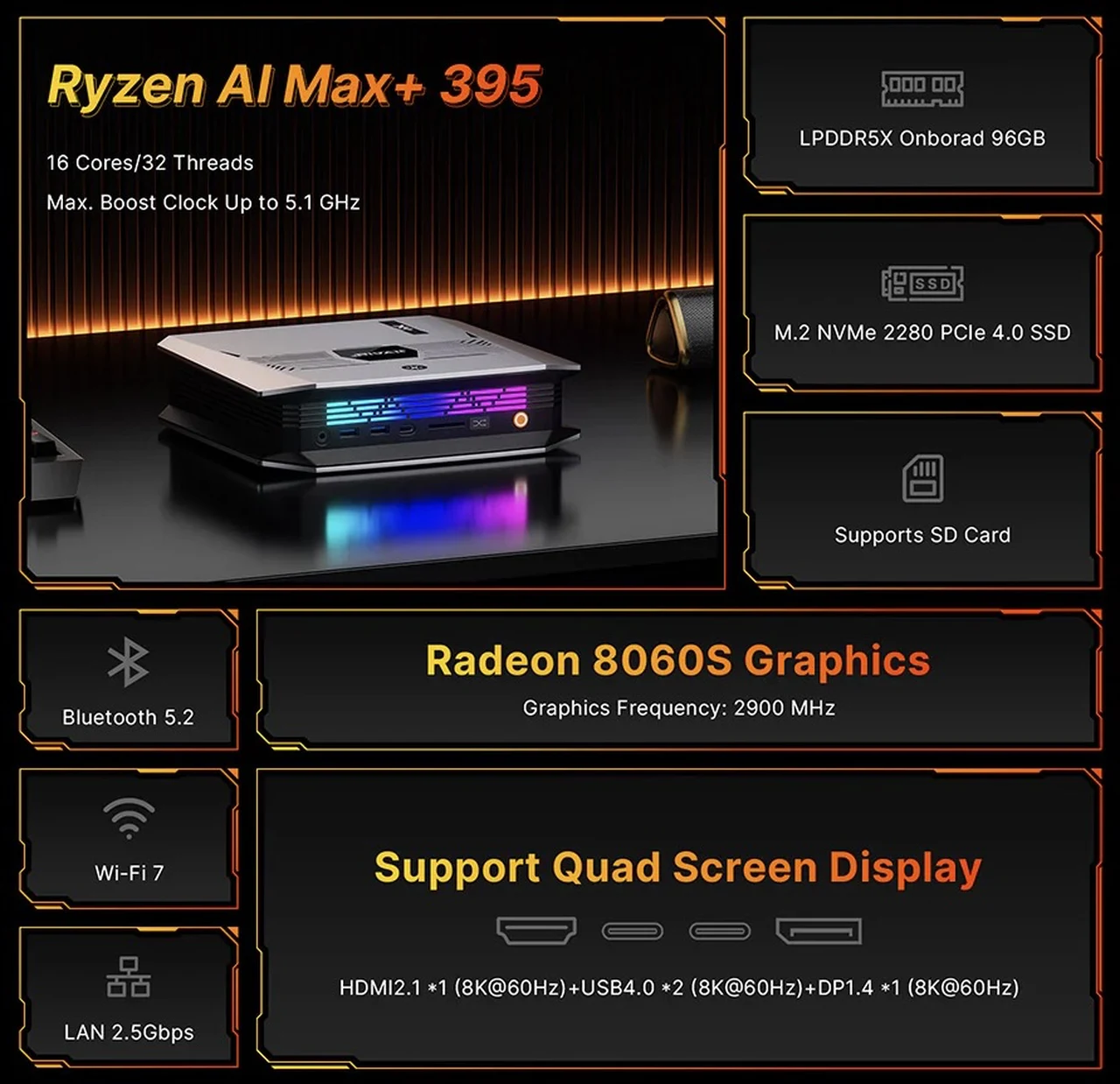 X+ Rival Mini Gaming PC Specs