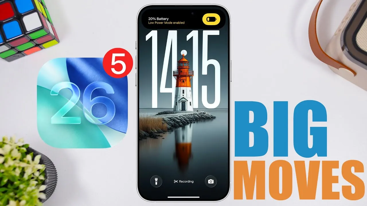 Adaptive Power Mode feature in iOS 26 Beta 5 for improved battery efficiency