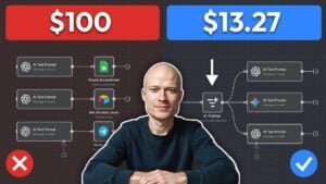 AI cost-saving technique using pre-filtering methods