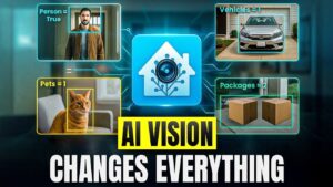 AI vision technology integrated into a smart home system
