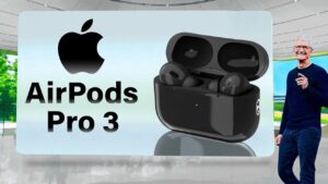 AirPods Pro 3 showcasing advanced health tracking features
