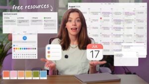 Apple Calendar and Reminders app interface for task organization