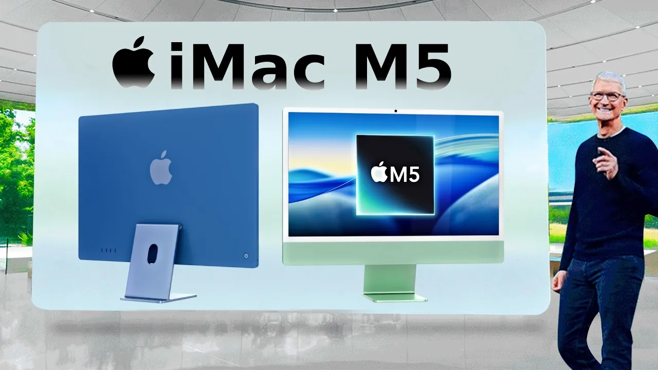 Apple iMac M5 showcasing performance upgrades and design