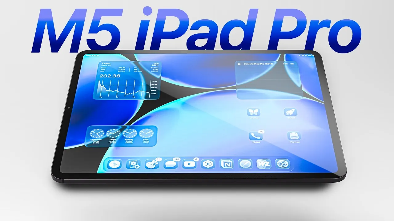 Apple M5 chip with advanced processing and energy efficiency