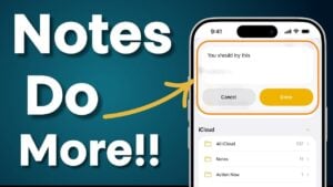 Discover productivity tips for Apple Notes to organize your workflow