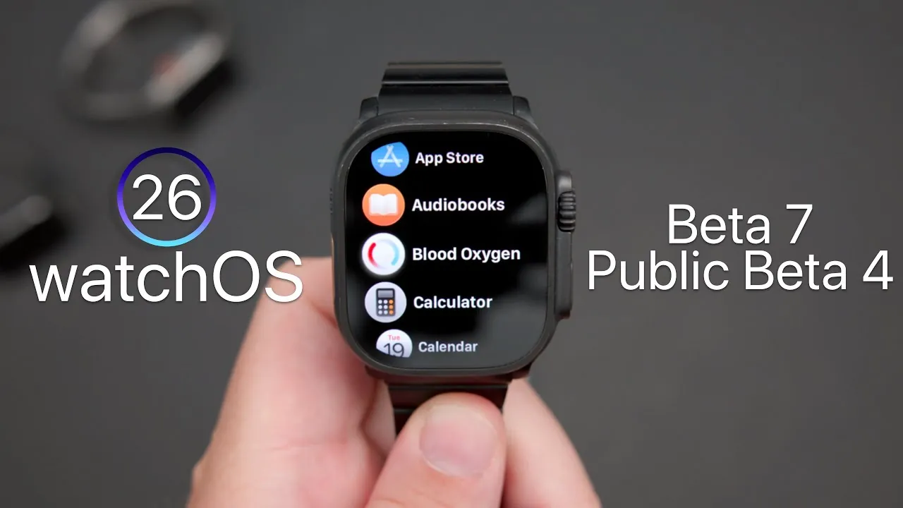 Apple Watch blood oxygen monitoring returns in WatchOS 26 Beta 7