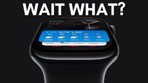 Apple Watch Series 11 showcasing its sleek design and larger display