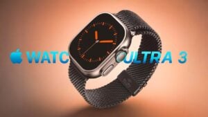 Apple Watch Ultra 3 showcasing its edge-to-edge display and sleek design