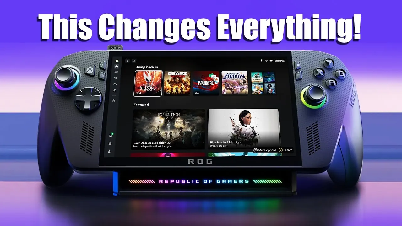 ASUS and Xbox collaboration for the ultimate portable gaming experience