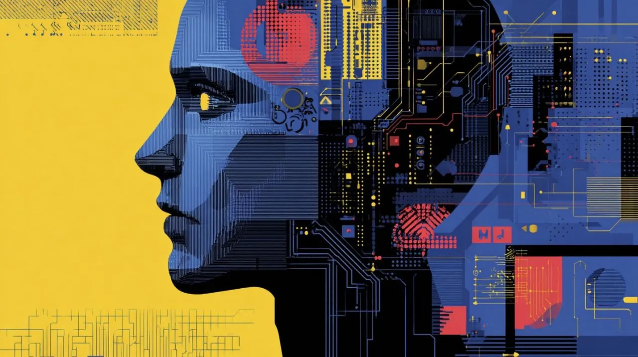 Visual representation of the creative abilities of autonomous AI