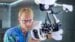 Caroline low-cost robotic arm in a studio setup delivering smooth, precise motion